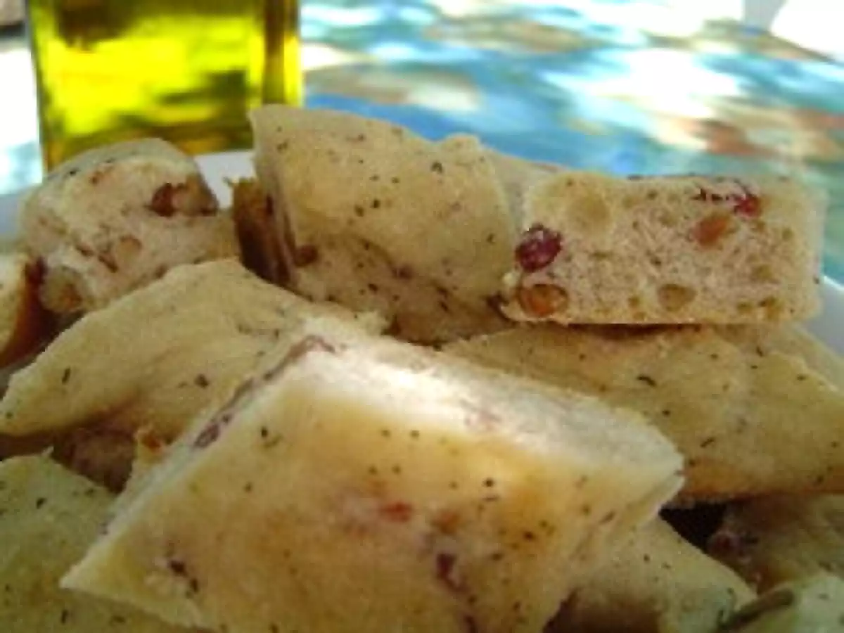 Fougasse aux lardons et noix - photo 2