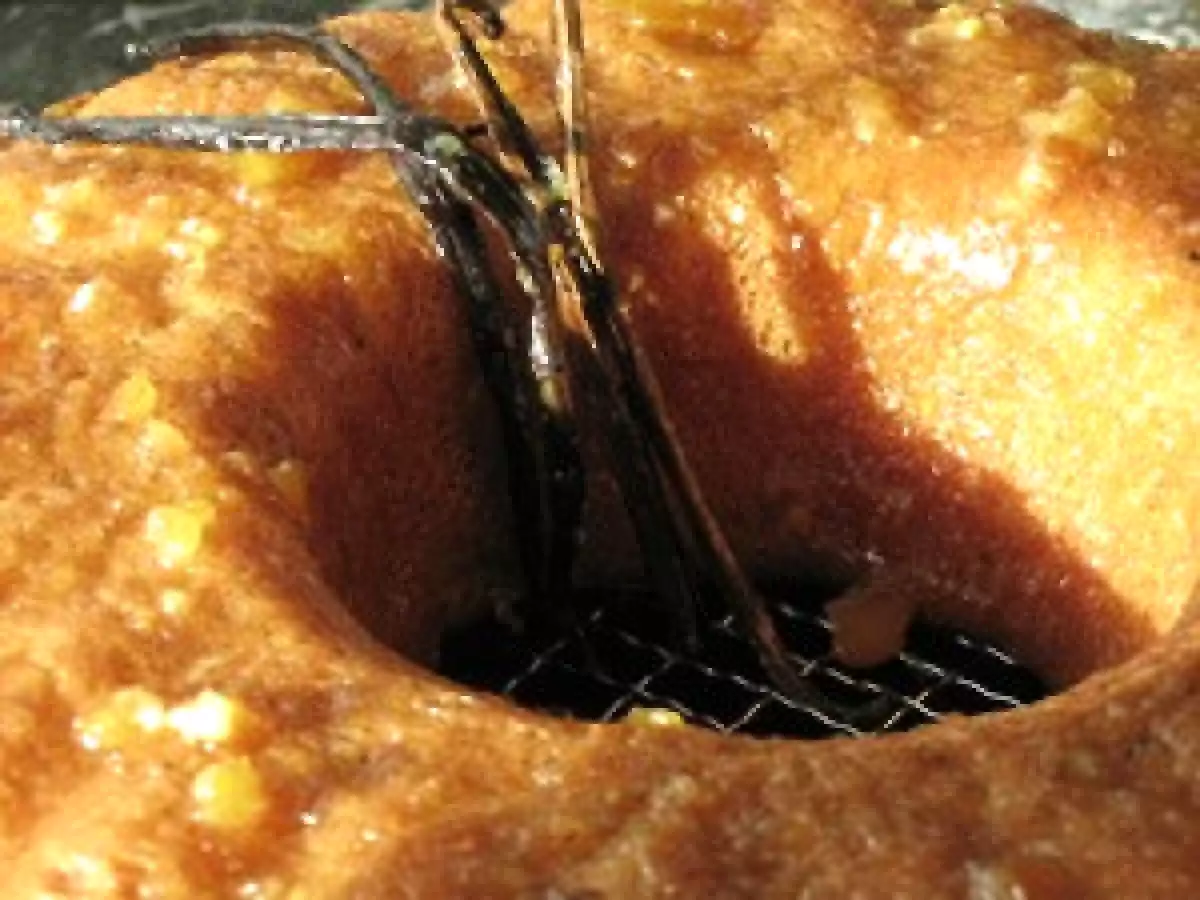 Fougasse bulgare - Savarin exotique vanille orange