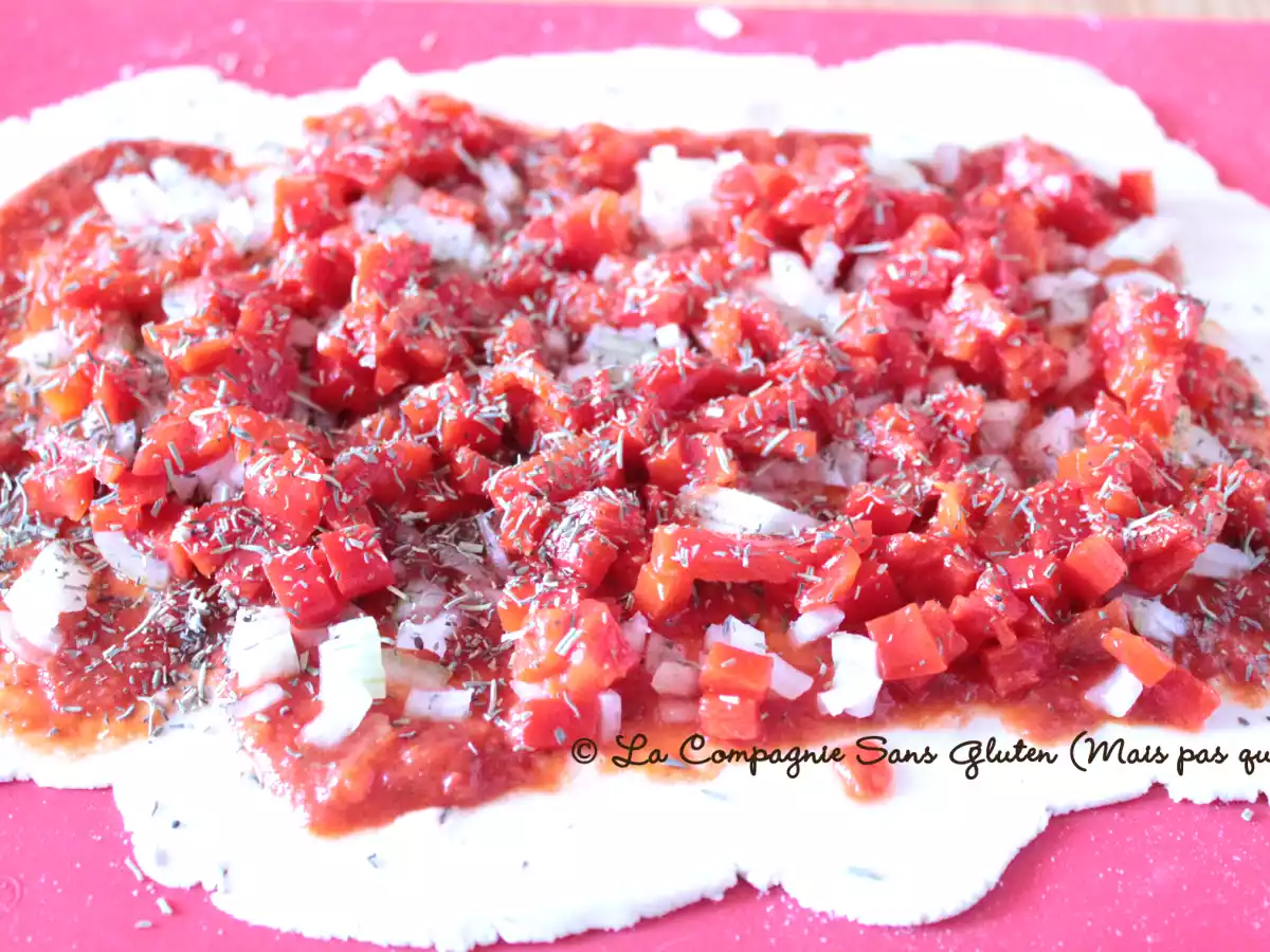 Fougasse sans lait et sans gluten