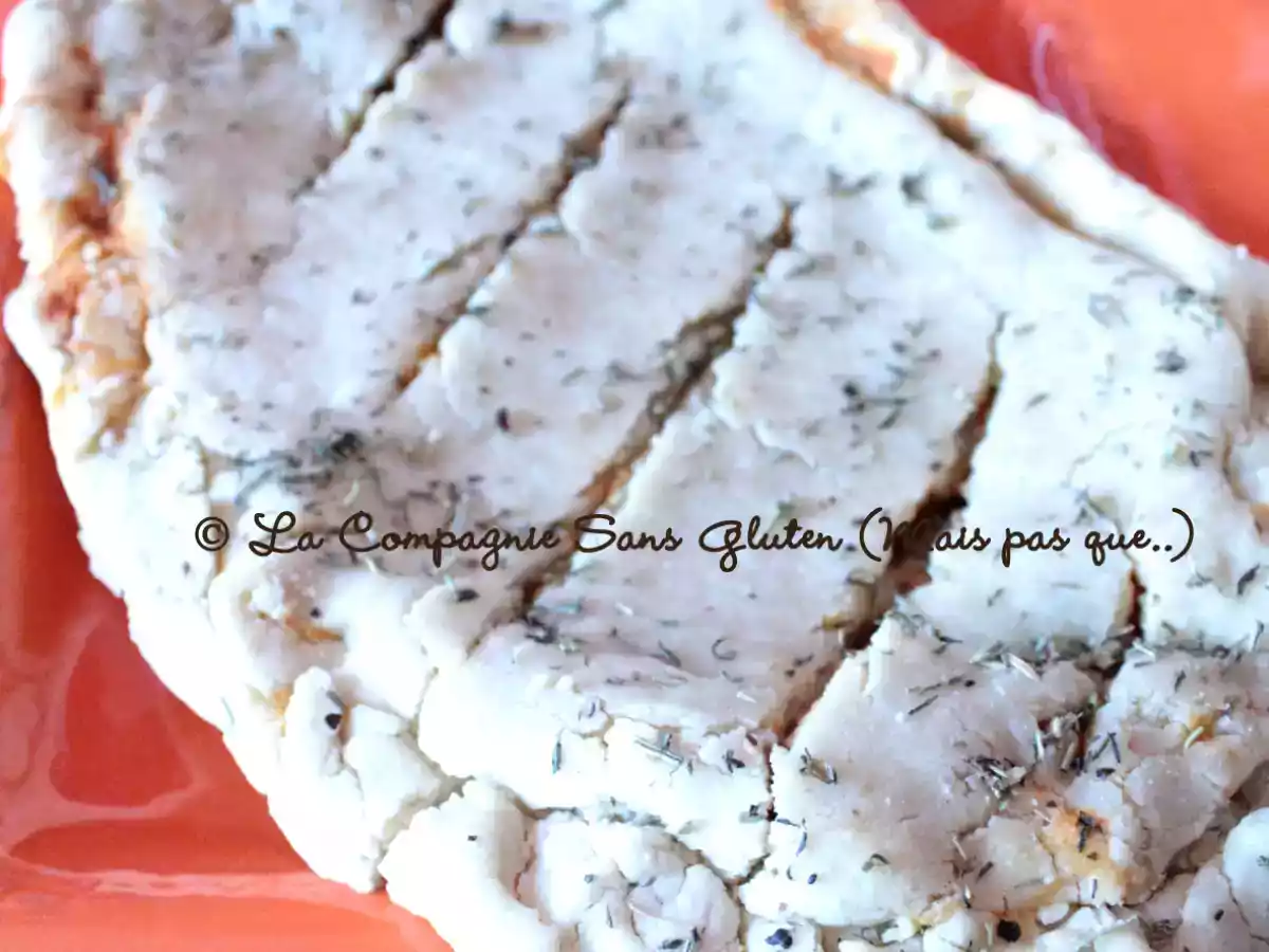 Fougasse sans lait et sans gluten - photo 2