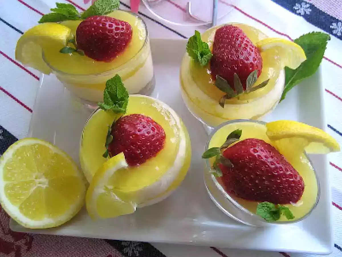 Fraîcheur de citron en verrines!!! - photo 4