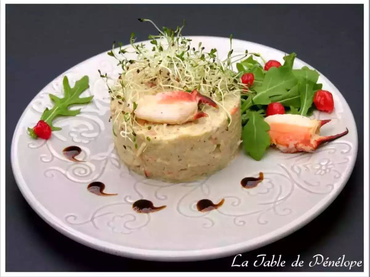 Fraîcheur de Crabe Rémoulade au Piment d'Espelette