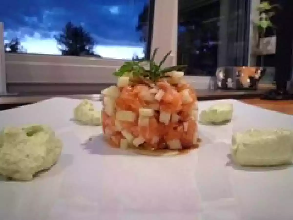 FRAICHEUR DE SAUMON ET POMME VERTE - photo 2