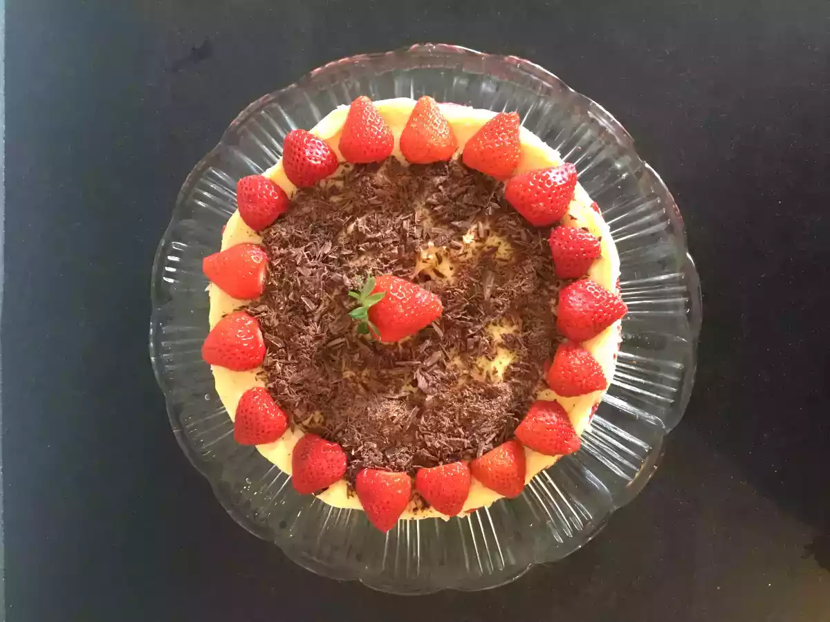 Fraisier au chocolat sans gluten - photo 2