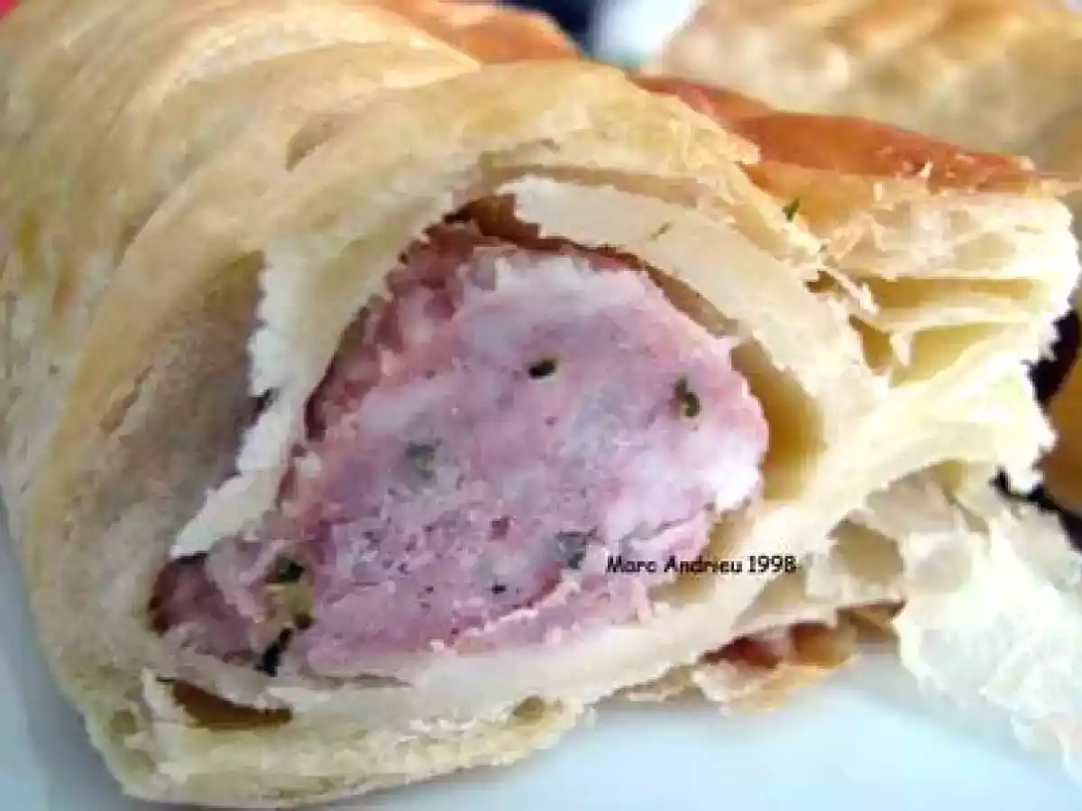 Friands à la chair à saucisse et à la viande de bison - photo 2