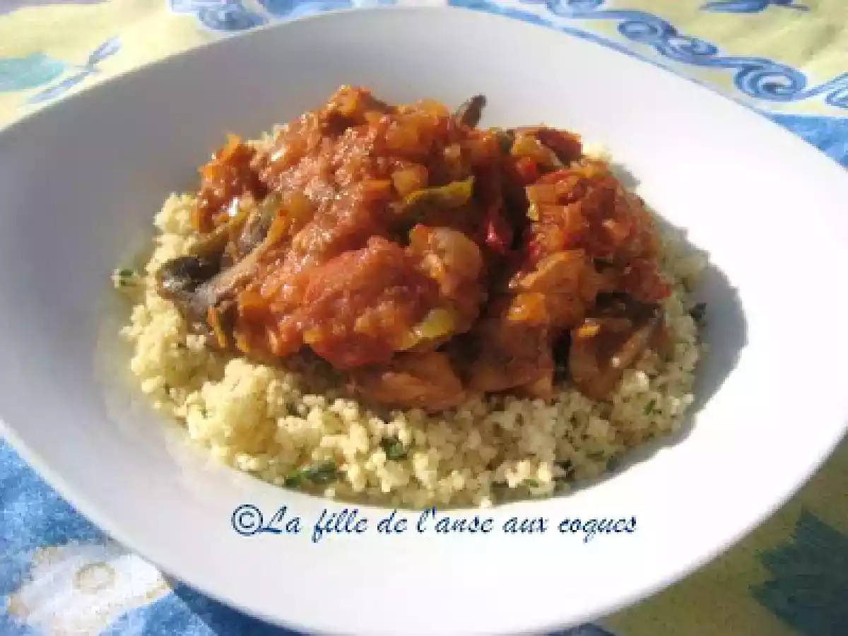 FRICASSÉE AU CHORIZO ET AU POULET