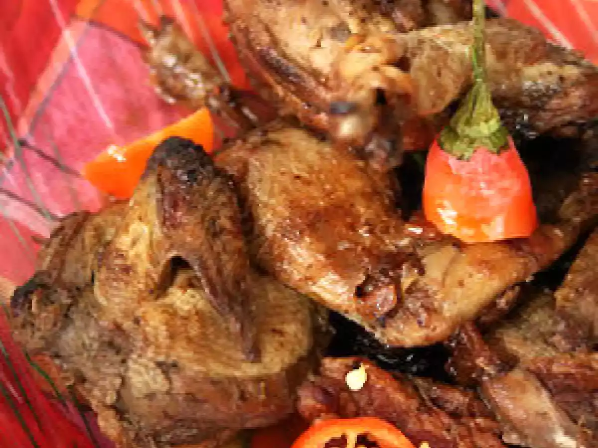 Fricassée de cailles à l'Antillaise