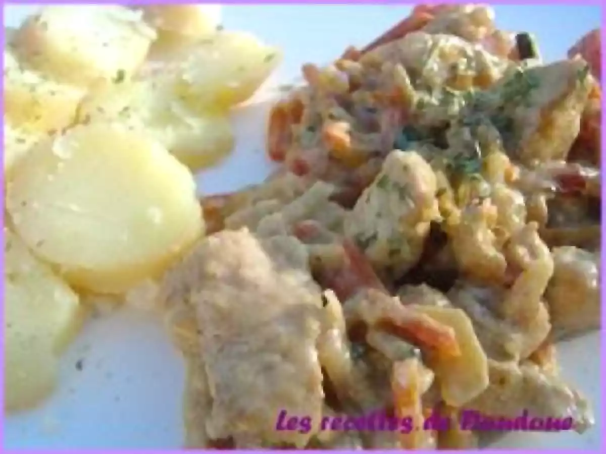 Fricassée de dinde aux petits légumes - photo 3