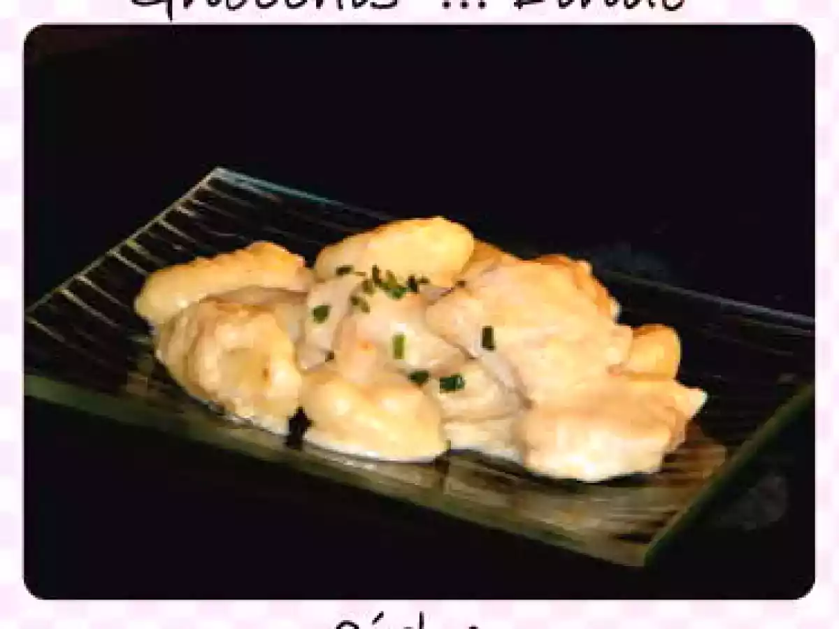 Fricassée de dinde et gnocchis au cidre
