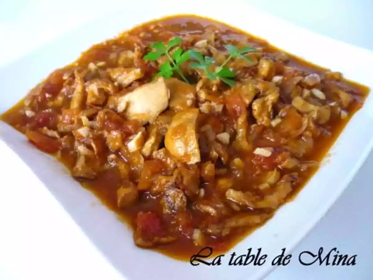 Fricassée de pieds-de-mouton au miel et banyuls - photo 2