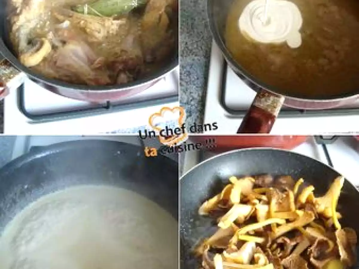 Fricassée de Pintade au Cidre - photo 5