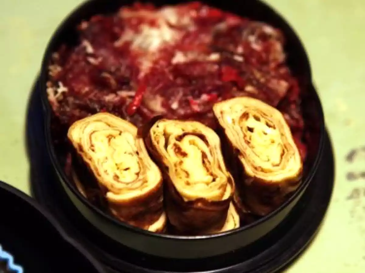 Fritatta de potiron-betterave