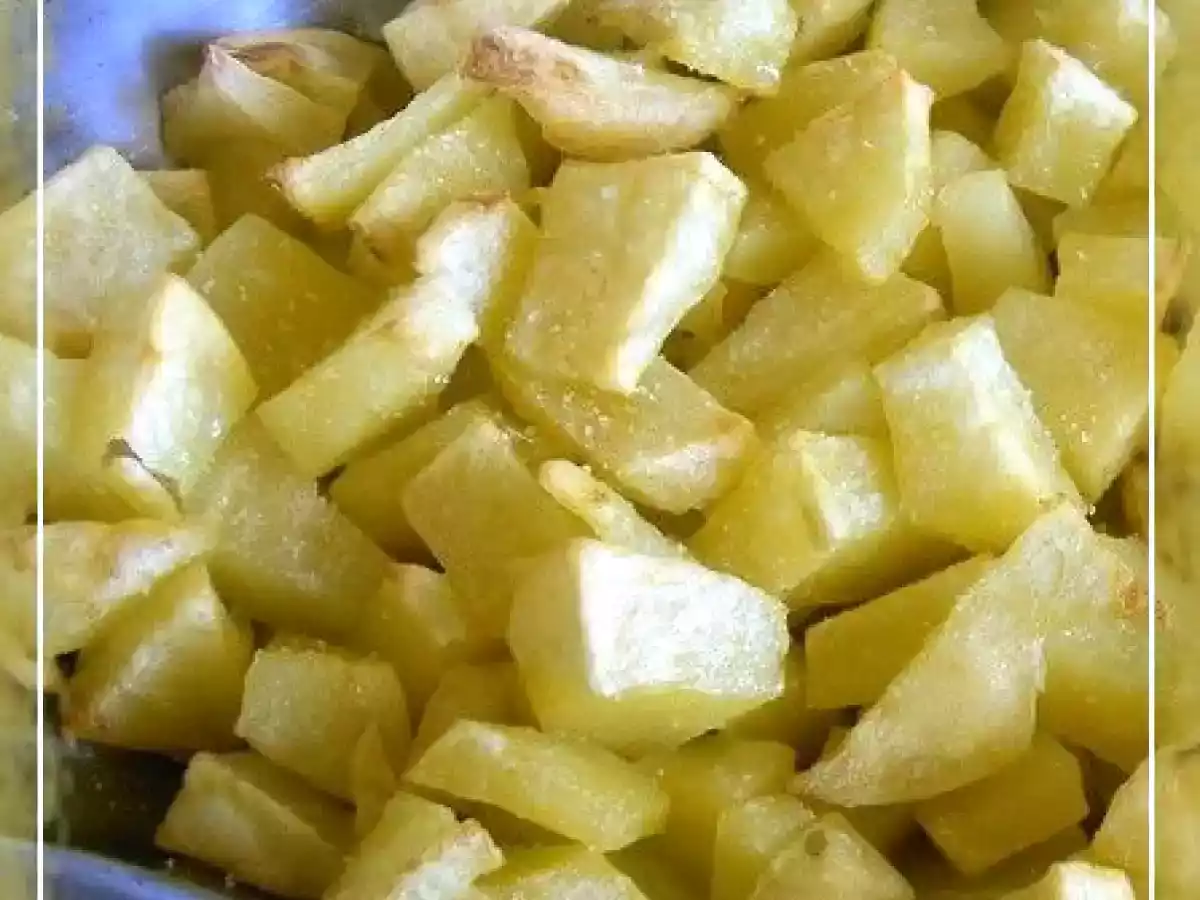 Frites au four à l'huile d'olive