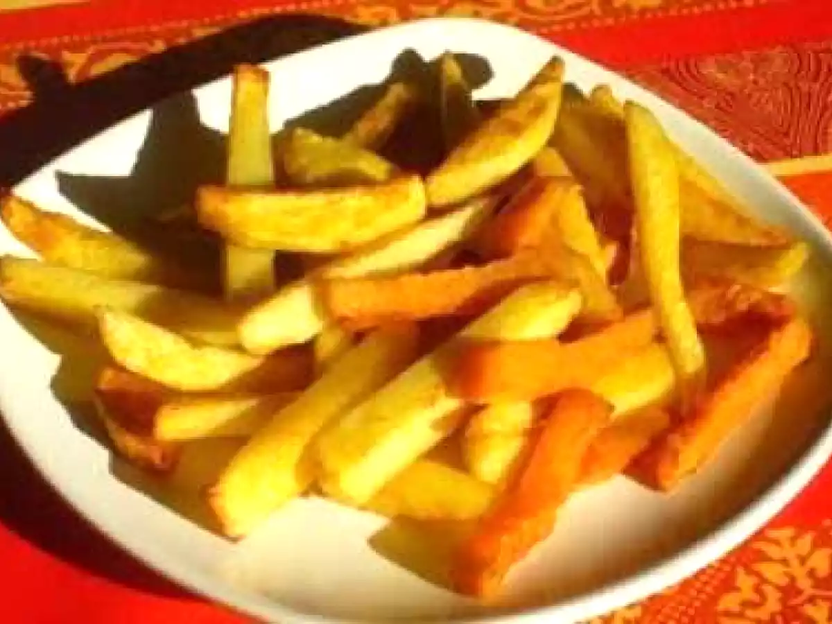 Frites au four maison