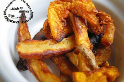 Frites de patate douce - la Recette de Potimarron