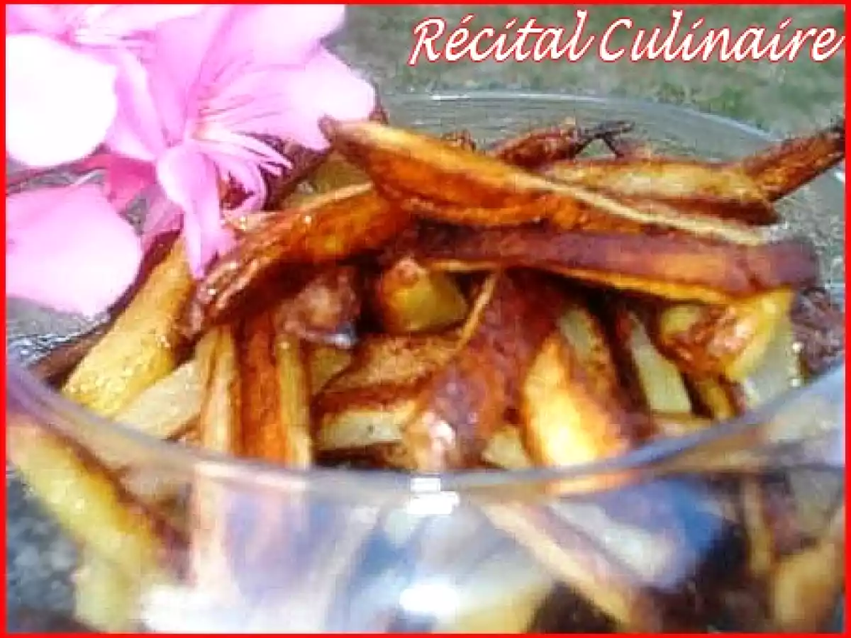 Frites maison au four