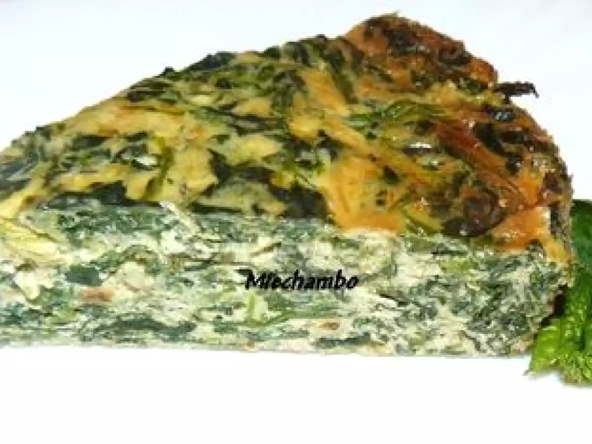 Frittata au Four aux Epinards et Ricotta, balade dans les mimosas - photo 3