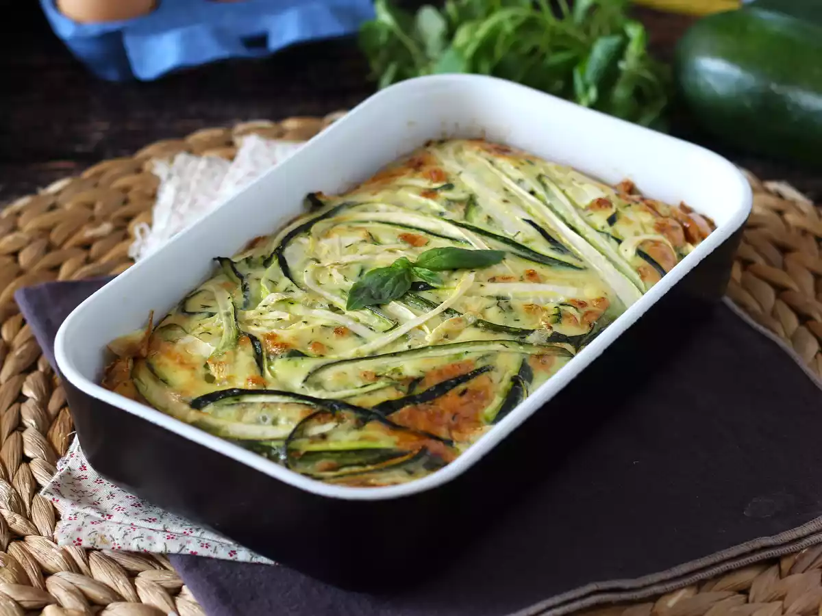 Frittata de courgettes, l'omelette italienne au four ultra simple à faire !
