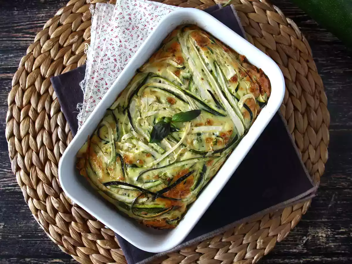 Frittata de courgettes, l'omelette italienne au four ultra simple à faire ! - photo 4