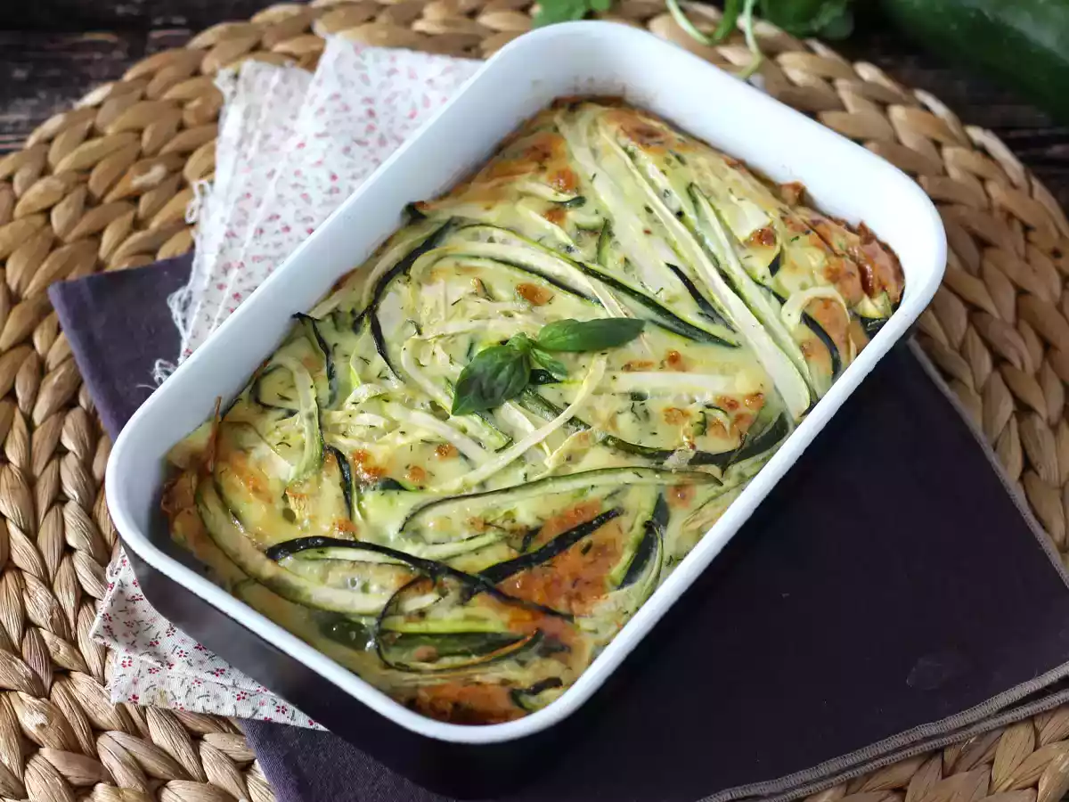 Frittata de courgettes, l'omelette italienne au four ultra simple à faire ! - photo 5