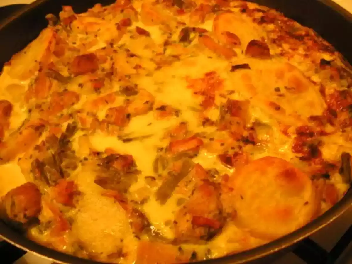 Frittata de thon aux asperges - photo 2