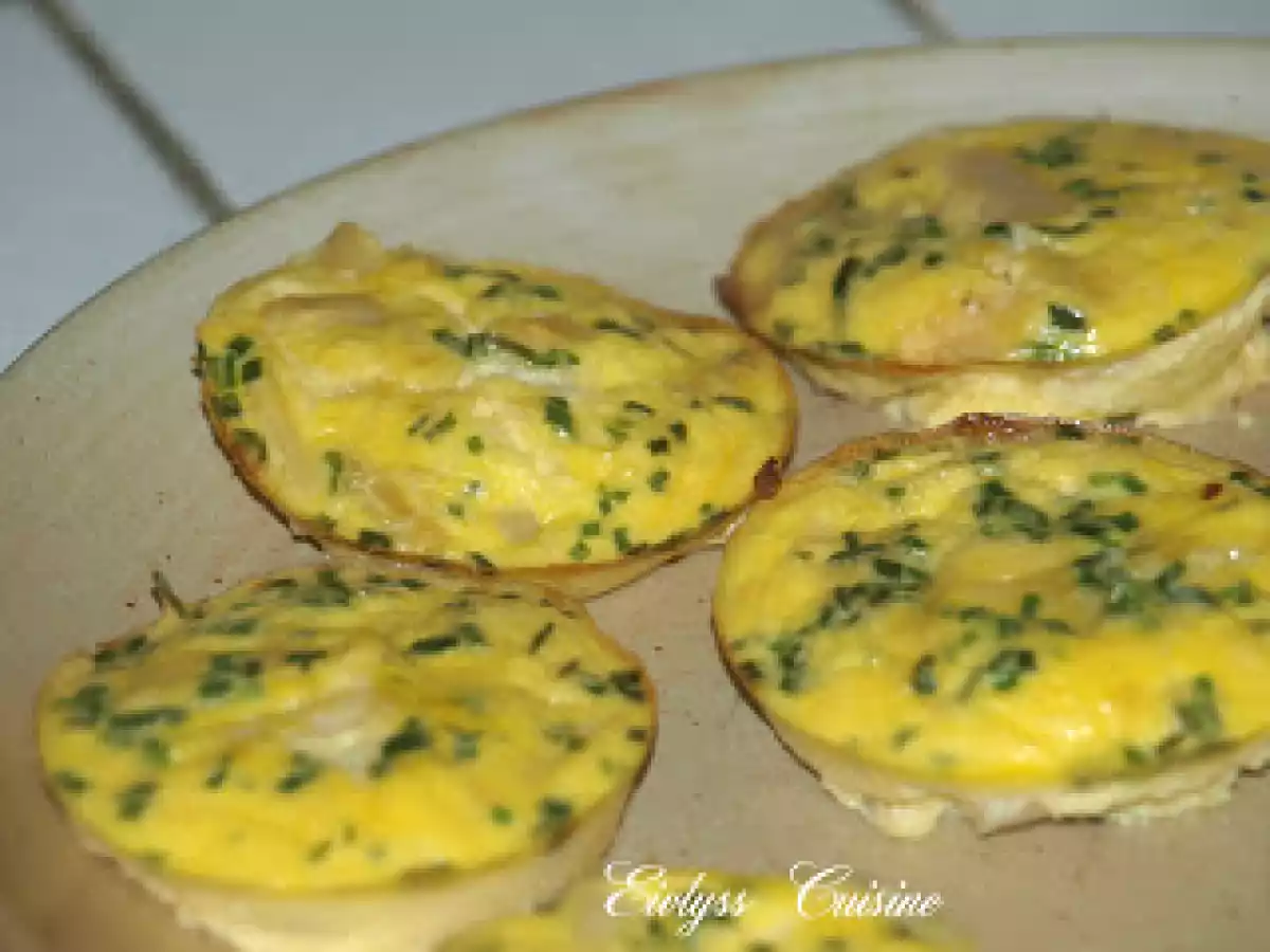 Frittatas aux asperges