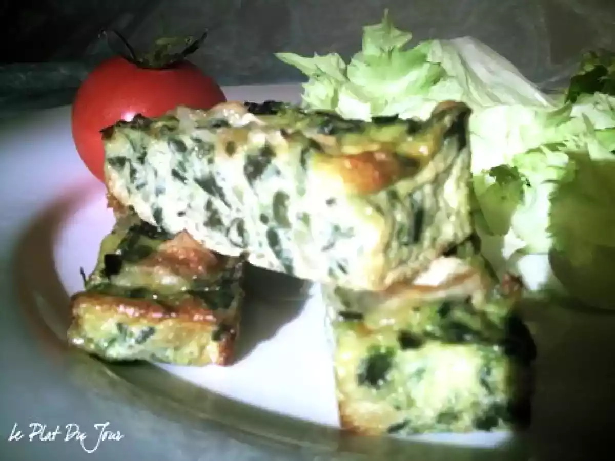 Frittatas courgettes, épinards et fromage de chèvre - photo 2