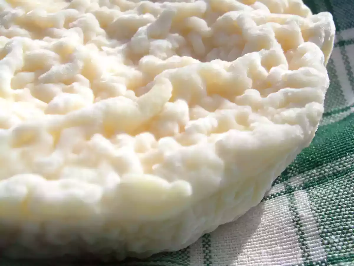Fromage de chèvre maison ...ultra frais ou un peu fait, c'est comme vous voulez ...
