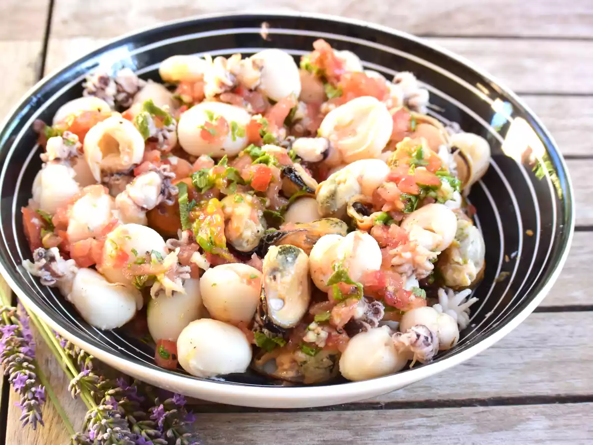 Fruits de mer à la plancha