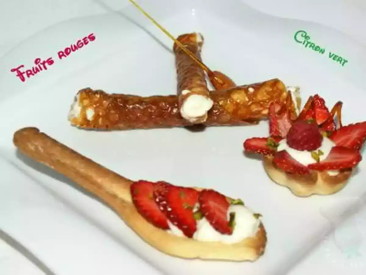 Fruits rouges et citron vert, un mariage heureux pour une assiette de douceurs