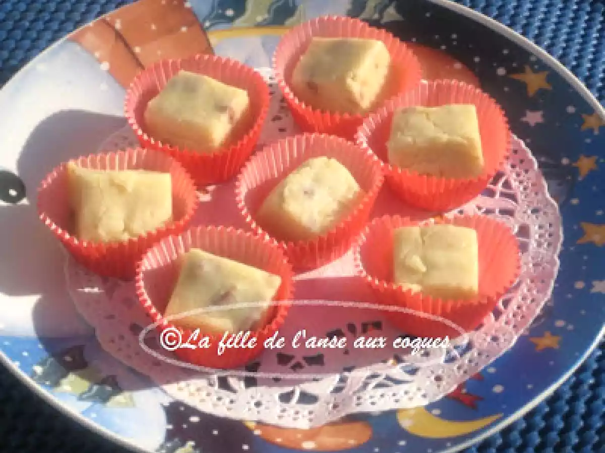 FUDGE AU BAILEY'S ET AU CHOCOLAT BLANC