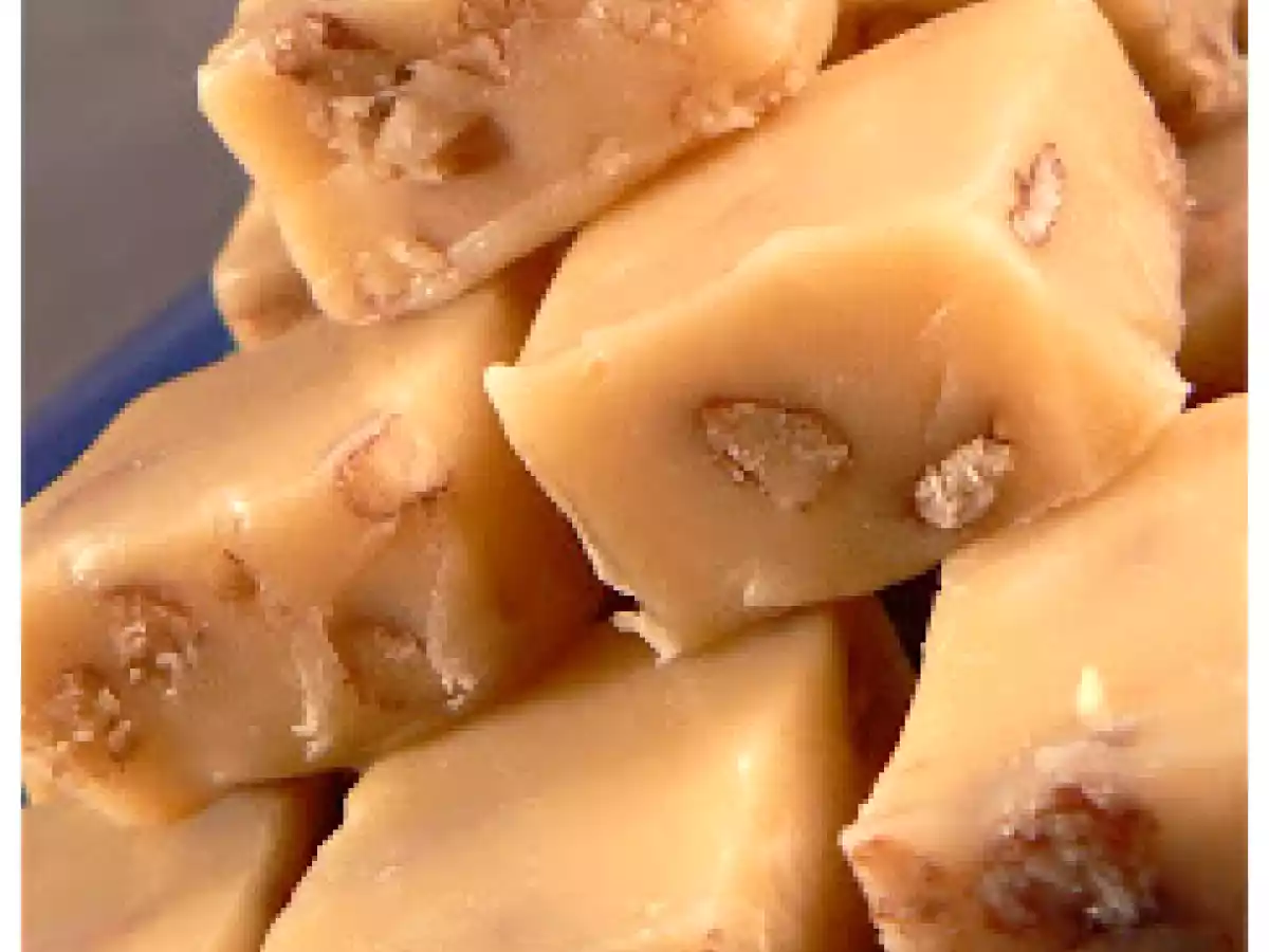 Fudge au baileys et au chocolat blanc