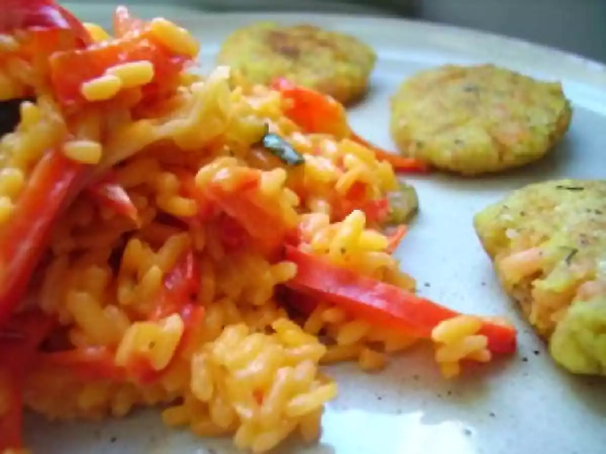 GALETS DE SAUMON ET RISOTTO MÉRIDIONNAL - photo 3