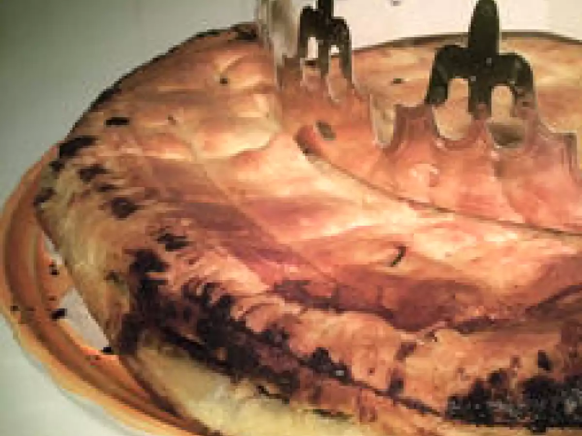 Galette à la frangipane, poires, pralinoise - photo 2