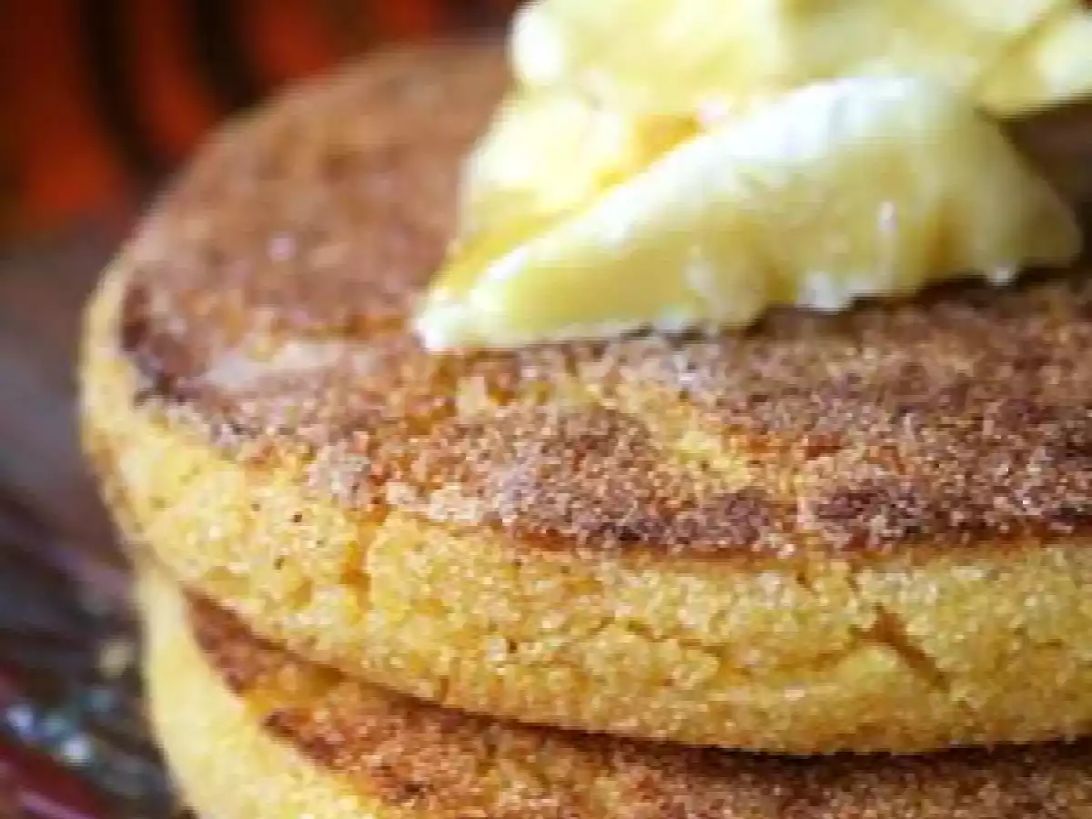 Galette à la semoule de maïs (Cuisine Marocaine)