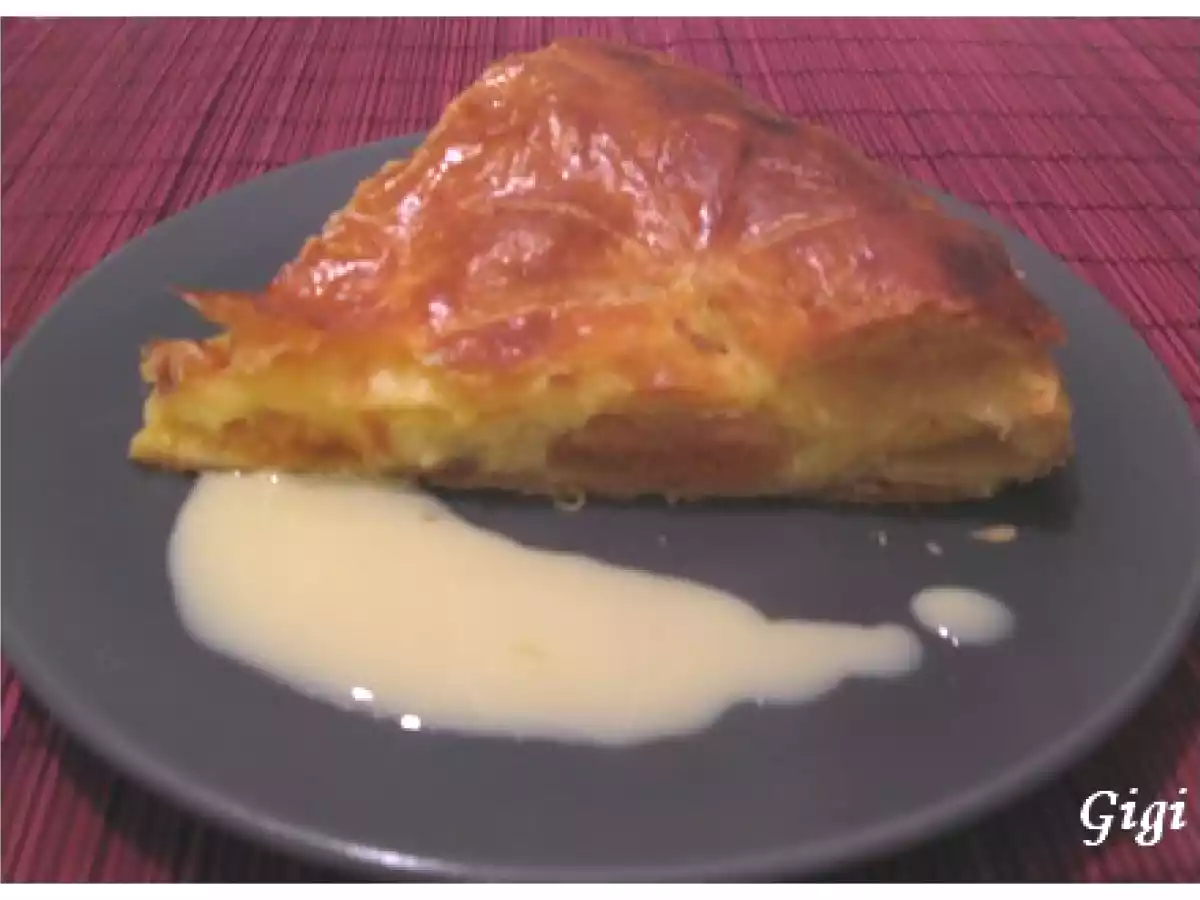 Galette aux abricots crème pâtissière - photo 2