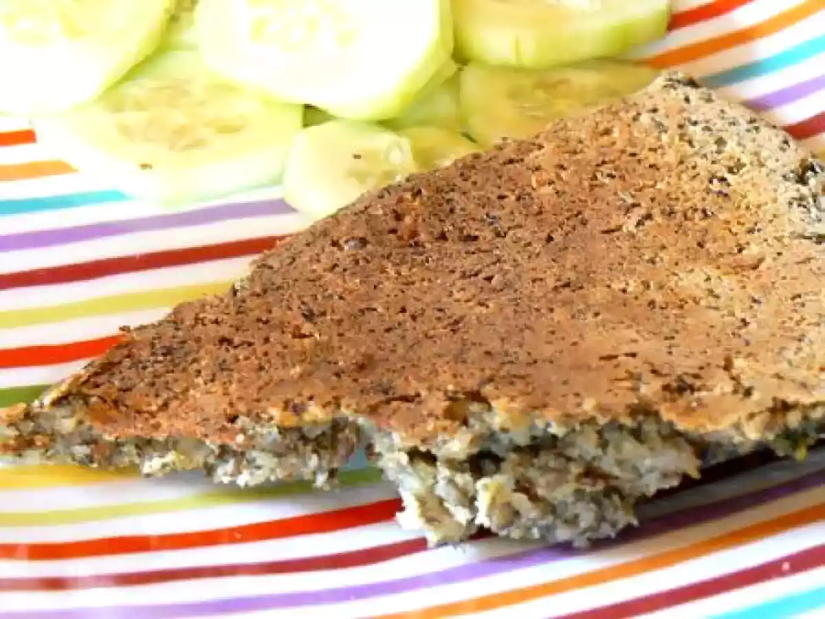 Galette aux graines lentilles riz