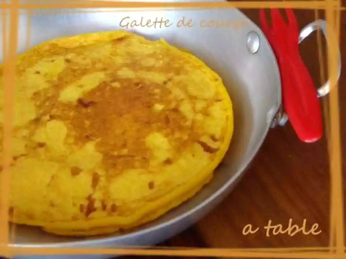 GALETTE DE COURGE, BROUSSE ET FROMAGE - photo 3