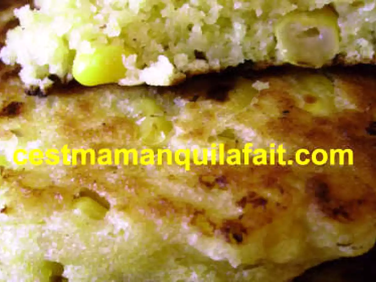 GALETTE DE MAIS A LA POELE FACON CORN BREAD DES USA