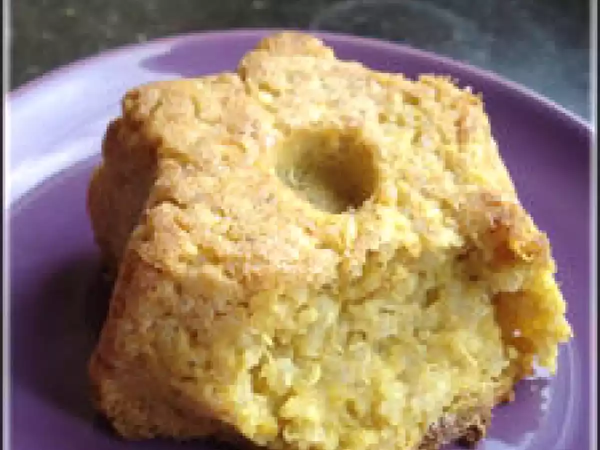 Galette de millet et quinoa au potiron (vgl)