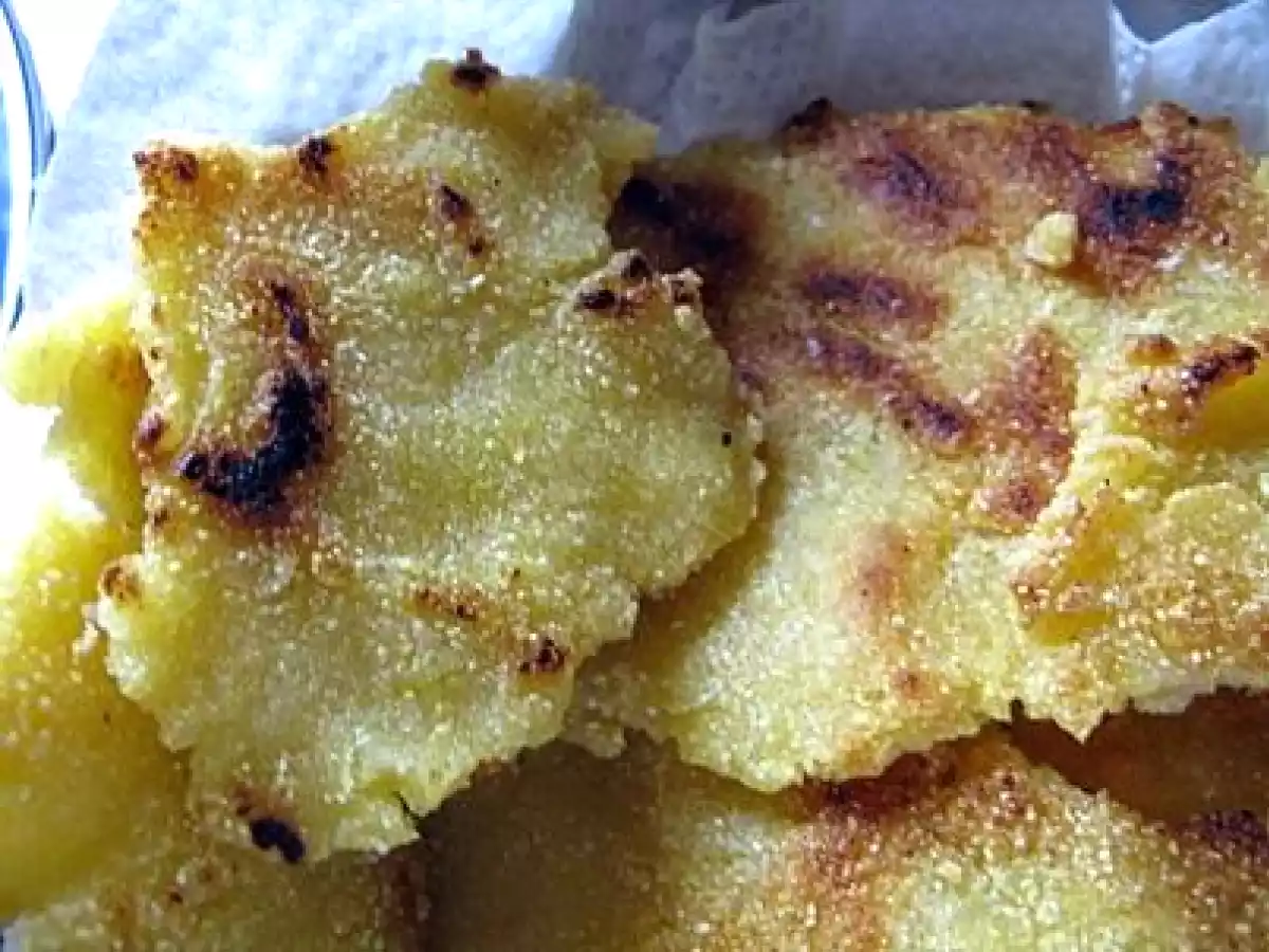 Galette de polenta ou lunch box impromptu. - photo 2