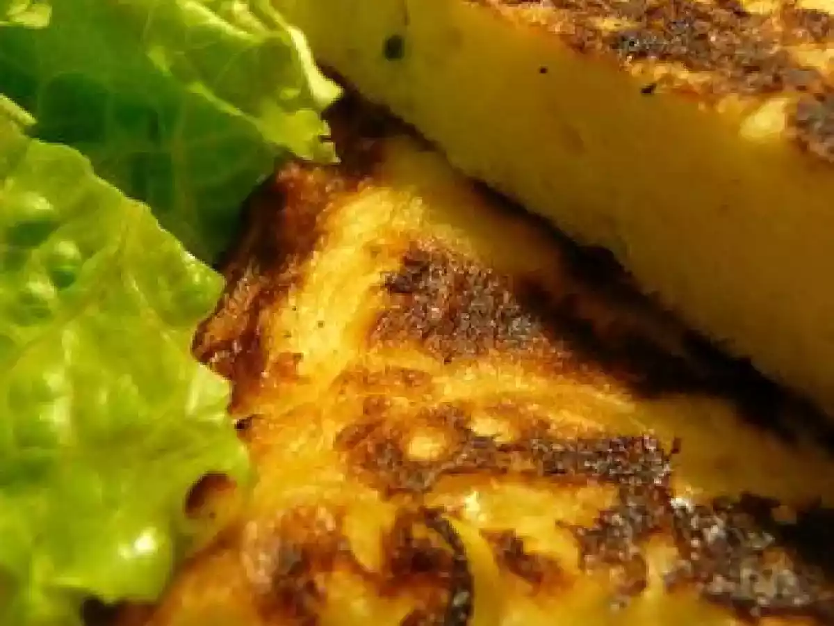 Galette de pommes de terre, poireaux et poivrons rouges - photo 2