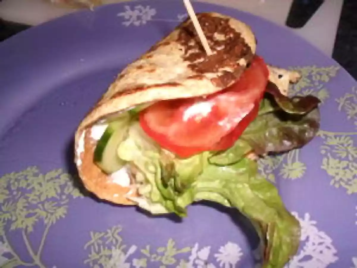 GALETTE DE SON D'AVOINE AUX LEGUMES D'ETE