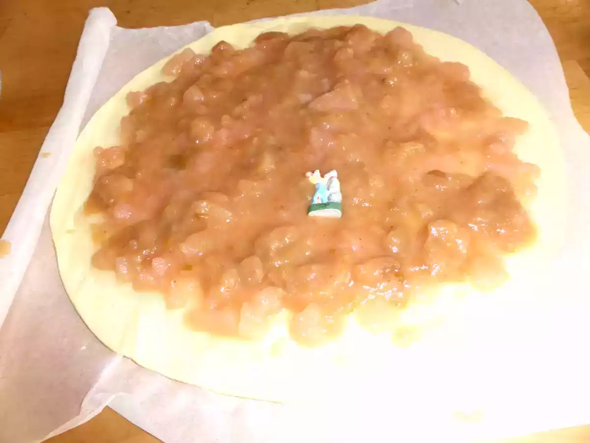 Galette des rois à la compote de poires - photo 3