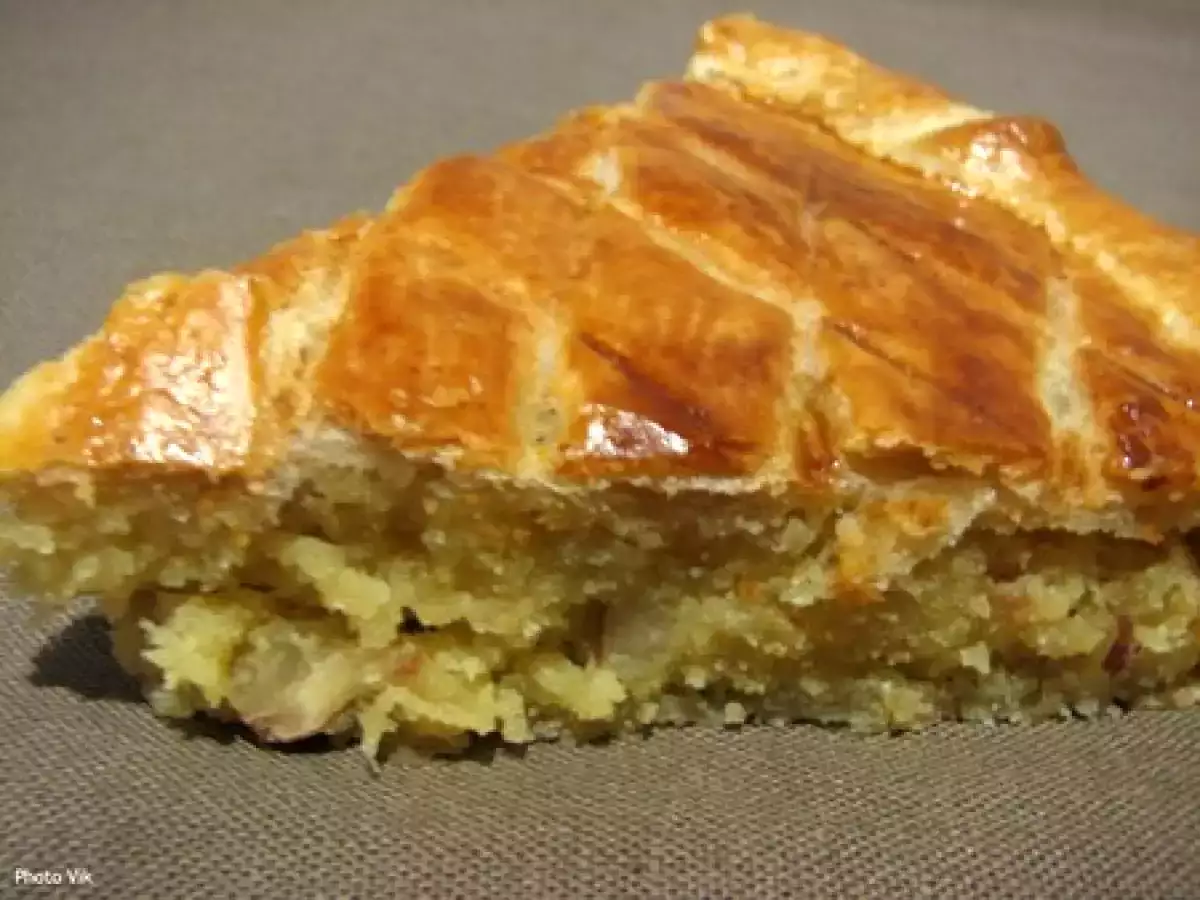 Galette des rois à la crème de calisson - photo 2