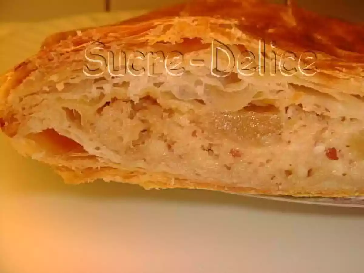 Galette des Rois à la Frangipane et aux pommes