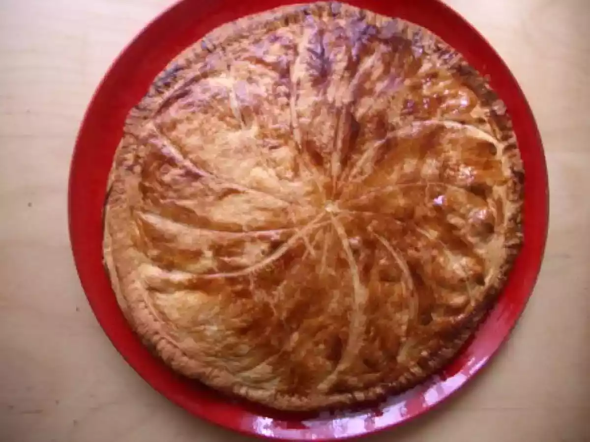 Galette des Rois amandes et pommes caramélisées