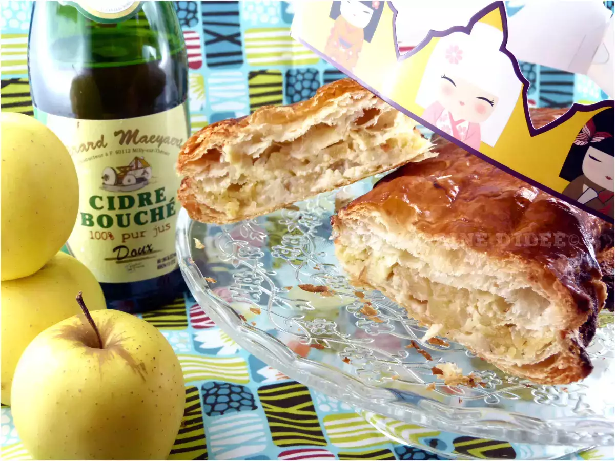 Galette des Rois Crème d'Amande au Rhum Negrita et Pommes au Cidre - photo 3