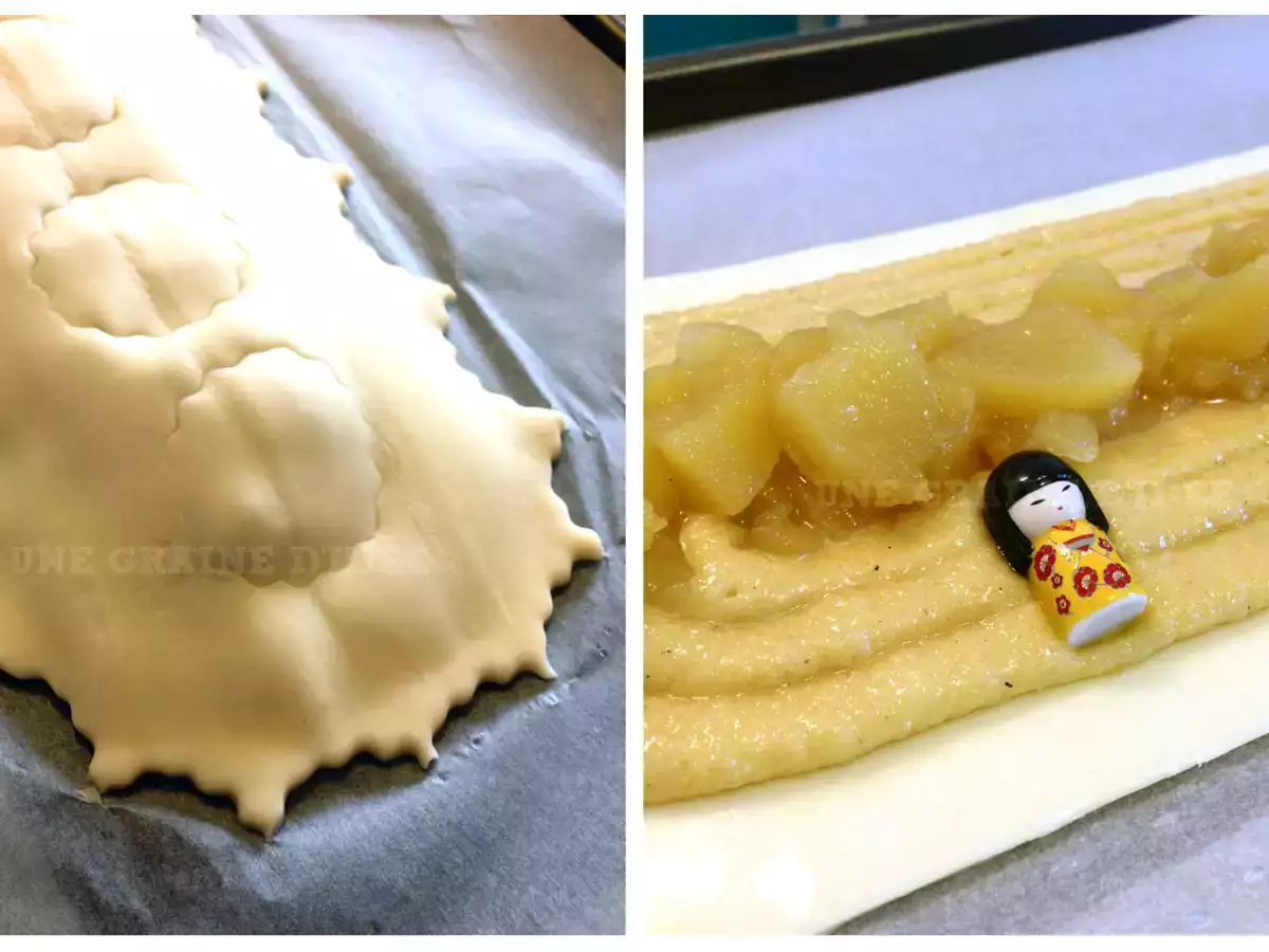 Galette des Rois Crème d'Amande au Rhum Negrita et Pommes au Cidre - photo 5