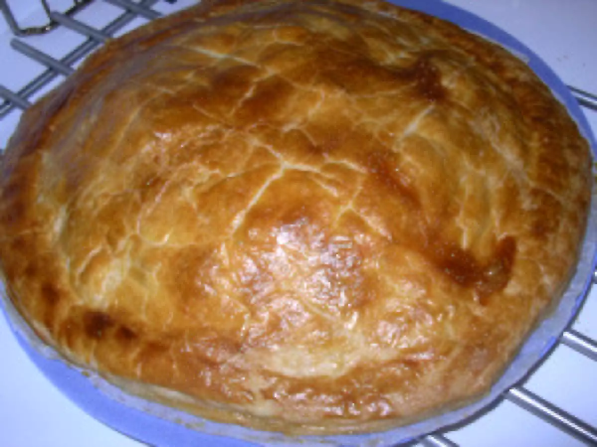 Galette des rois légère : pommes-cannelle